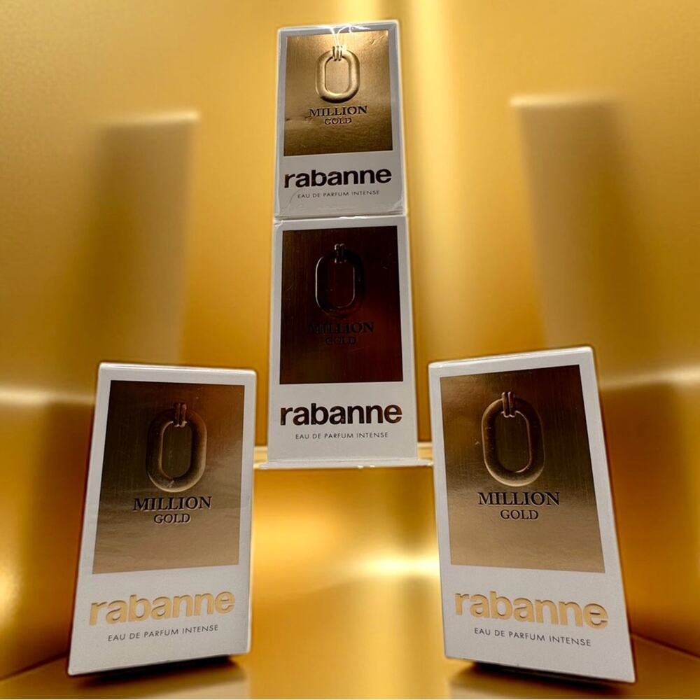Rabanne 1 Million Gold Parfum Intense for Men – 100ml New Sealed-.Make Offer
